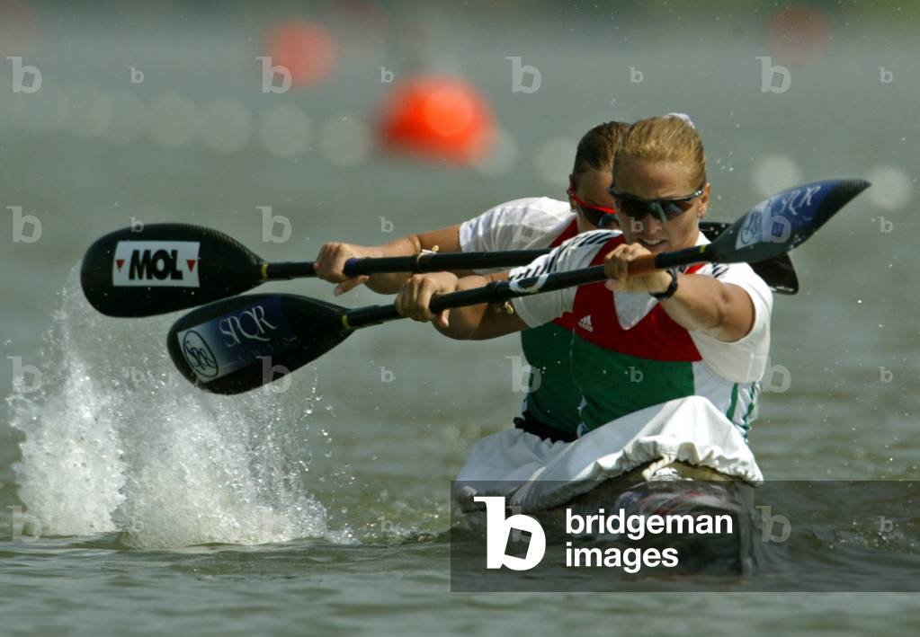 Image of SZILVIA SZABO AND KINGA BOTA FROM HUNGARY WIN THE
