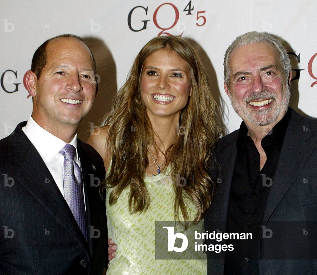Image of MODEL HEIDI KLUM AT GQ MAGAZINE CELEBRATIONS, 2002-09-04