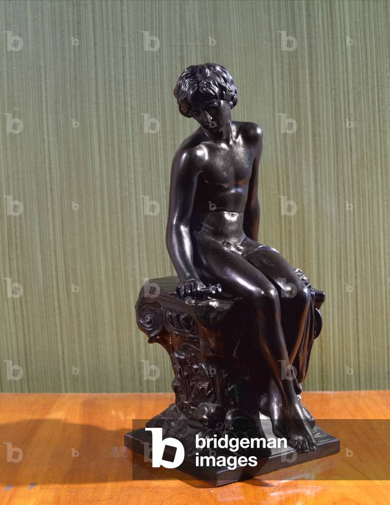 Roman shepherd boy (bronze)(see also 272663)