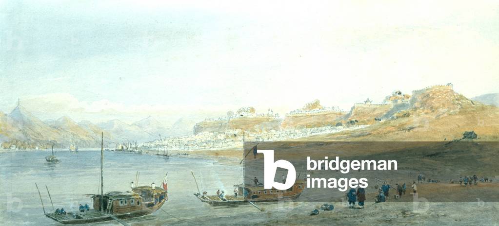 The Yangtze River, China, c.1895 (w/c)