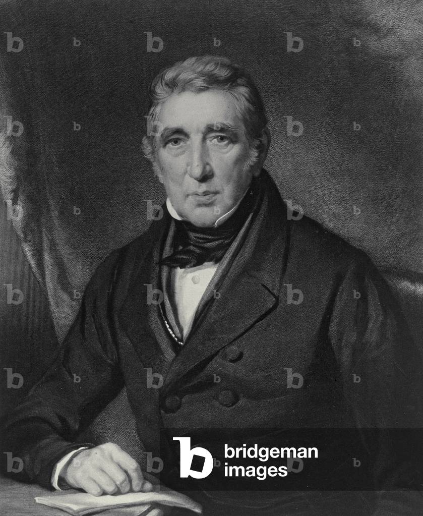Sir John Barrow, c.1820-45 (engraving)