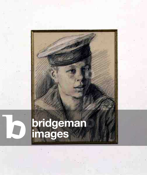 Young Cadet, 1943 (pencil on paper)