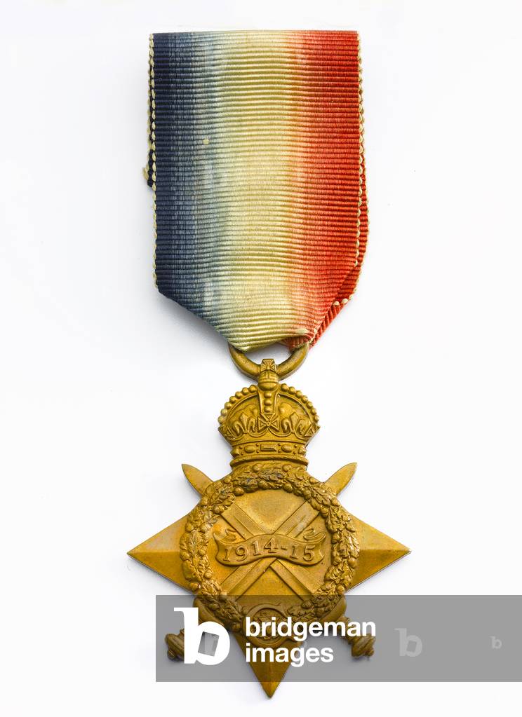 1914-15 Star, c.1918 (bronze with silk ribbon)