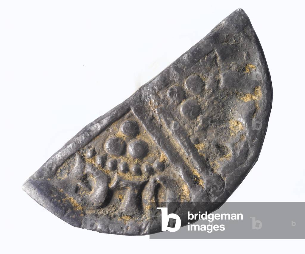 Medieval cut halfpenny (metal)