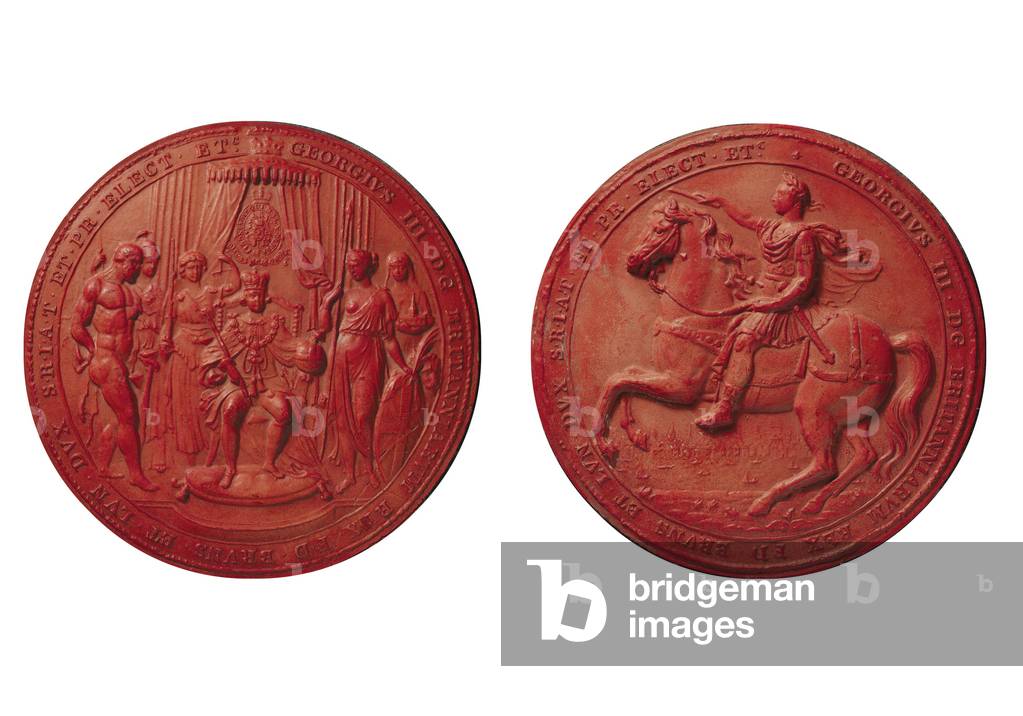 Fourth Great Seal of George III, c.1801 (wax)