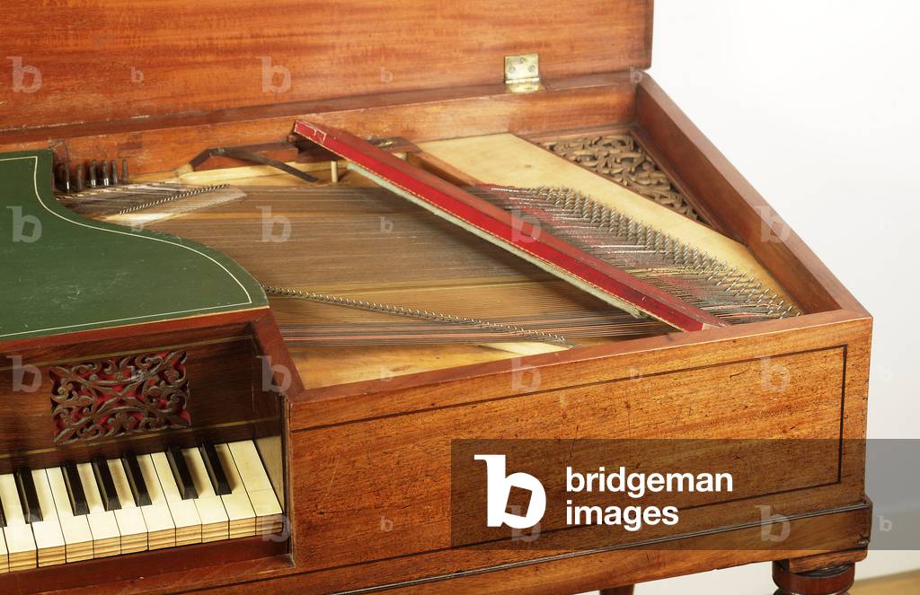Square piano made by