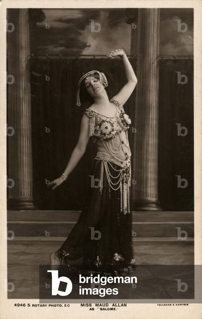 Miss Maud Allan as 'Salome'