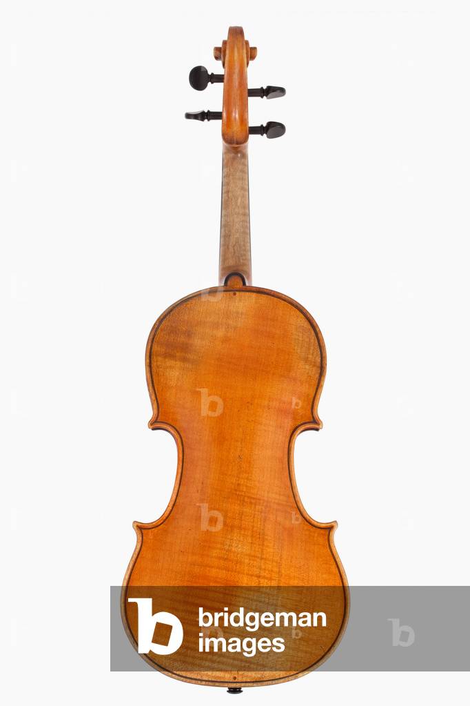 Violin (back), Cremona, 1846