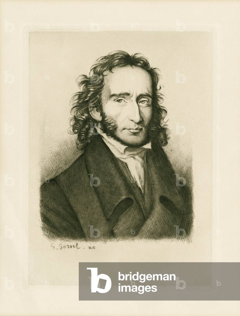 Niccolo Paganini - portrait