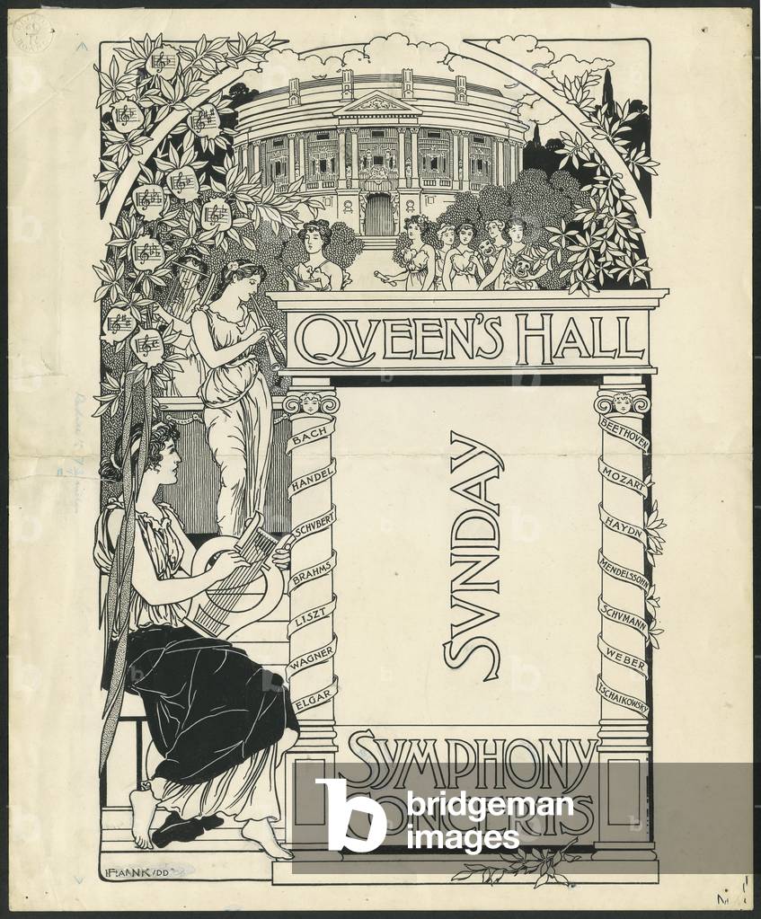 Queen's Hall playbill