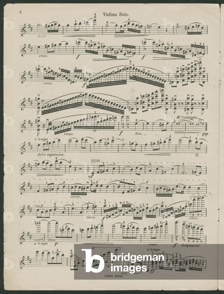 Paganini Violin Concerto No 1, op 6