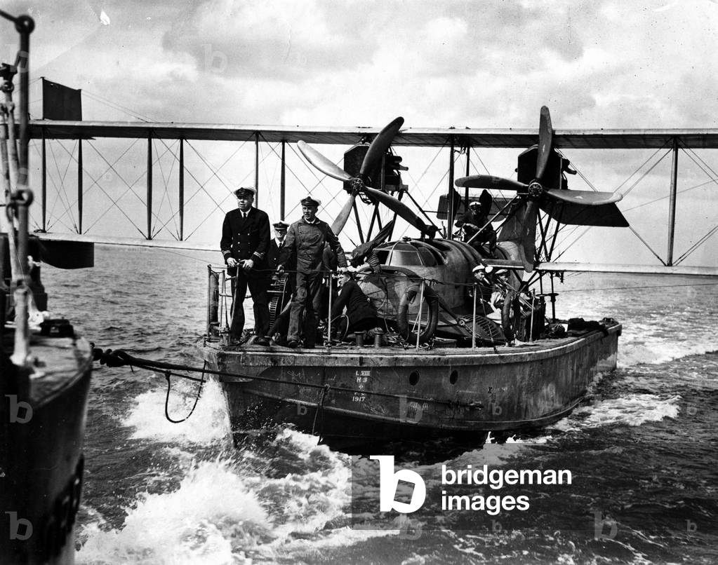 Felixstowe F2A, Lighter (b/w photo)
