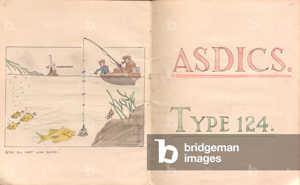 Asdics Type 124 (pen & ink and pencil on paper)
