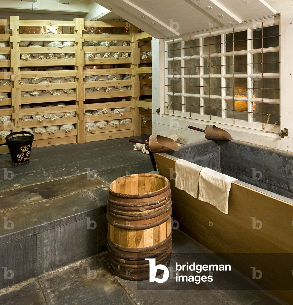 Gunpowder Cartridges on HMS Victory, 2013 (photo)