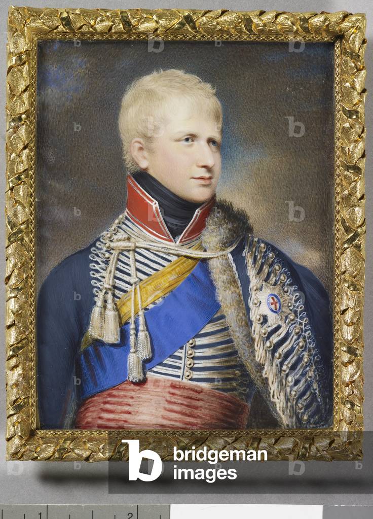 Ernest Augustus, Duke of Cumberland (1771-1851) when King of Hanover, c. 1820 (w/c on ivory)