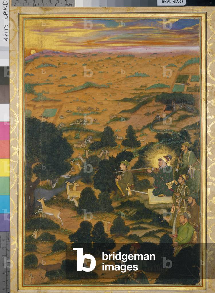 Shah-Jahan hunting, 1656-57 (manuscript)