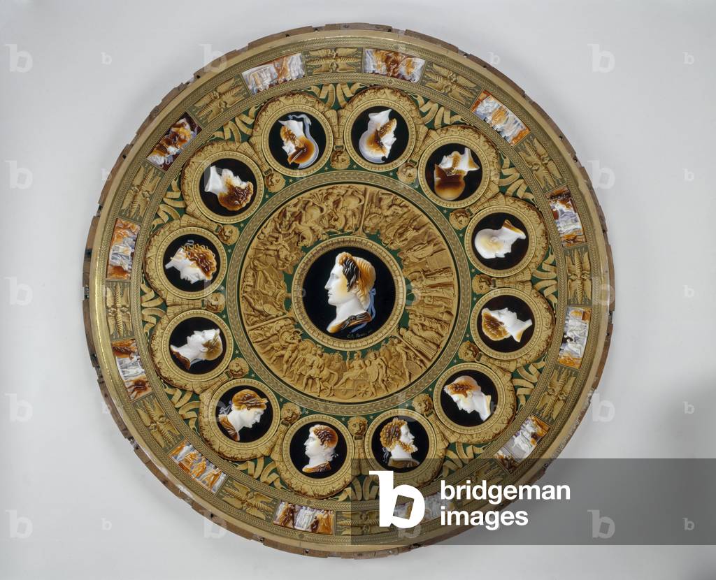 Table of the Grand Commanders, Sevres Porcelain Factory, 1812 (hard-paste porcelain, gilt-bronze mounts & wood)