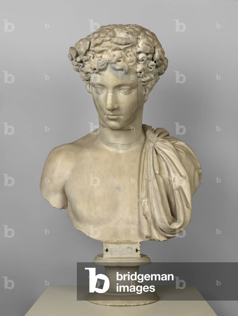 Classical male bust, 125-175 (marble)