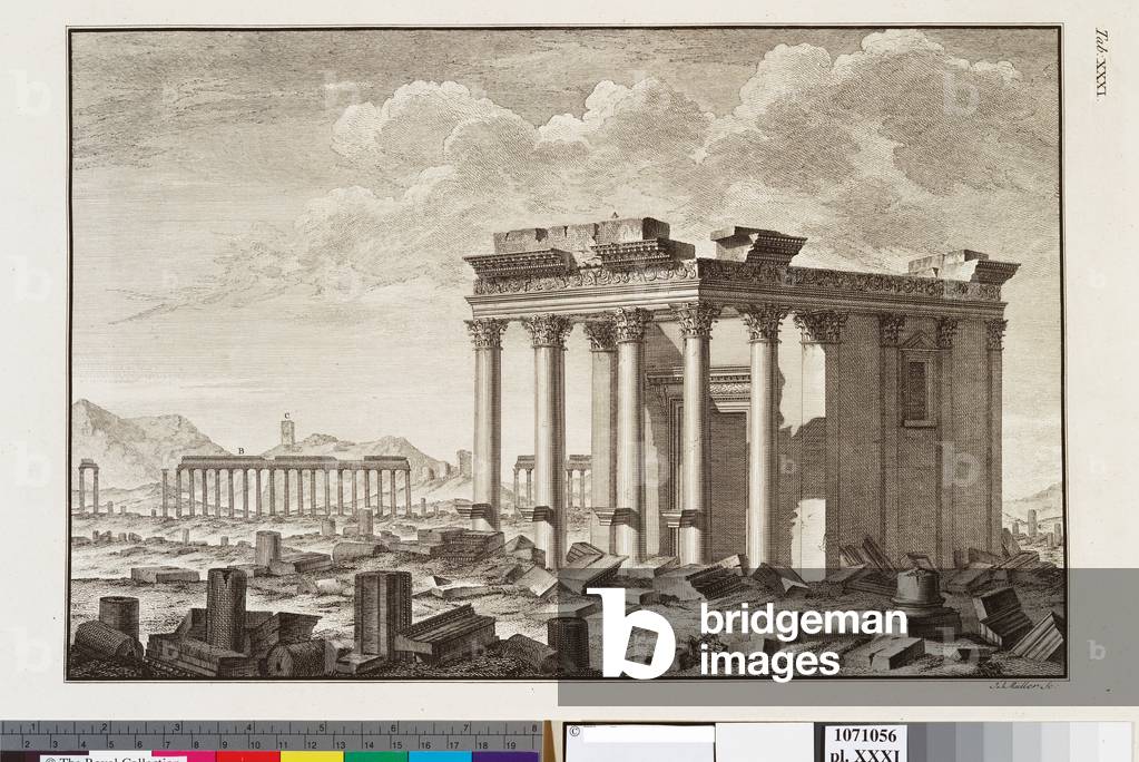 Plate from The Ruins of Palmyra, 1753 (engraving)