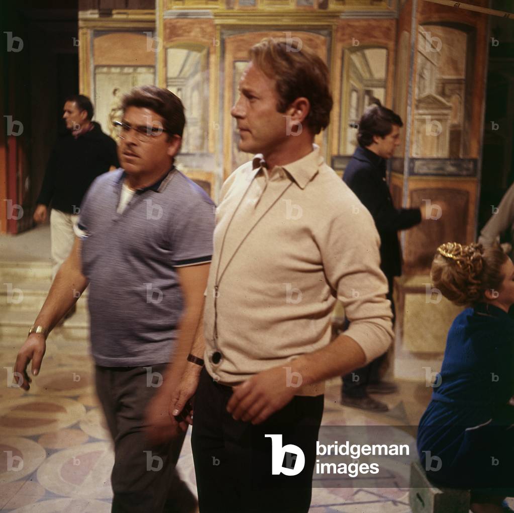 Nicolas Roeg, cinematographer on the set of the film 'A Funny Thing Happened on the Way to the Forum', 1966 (photo)