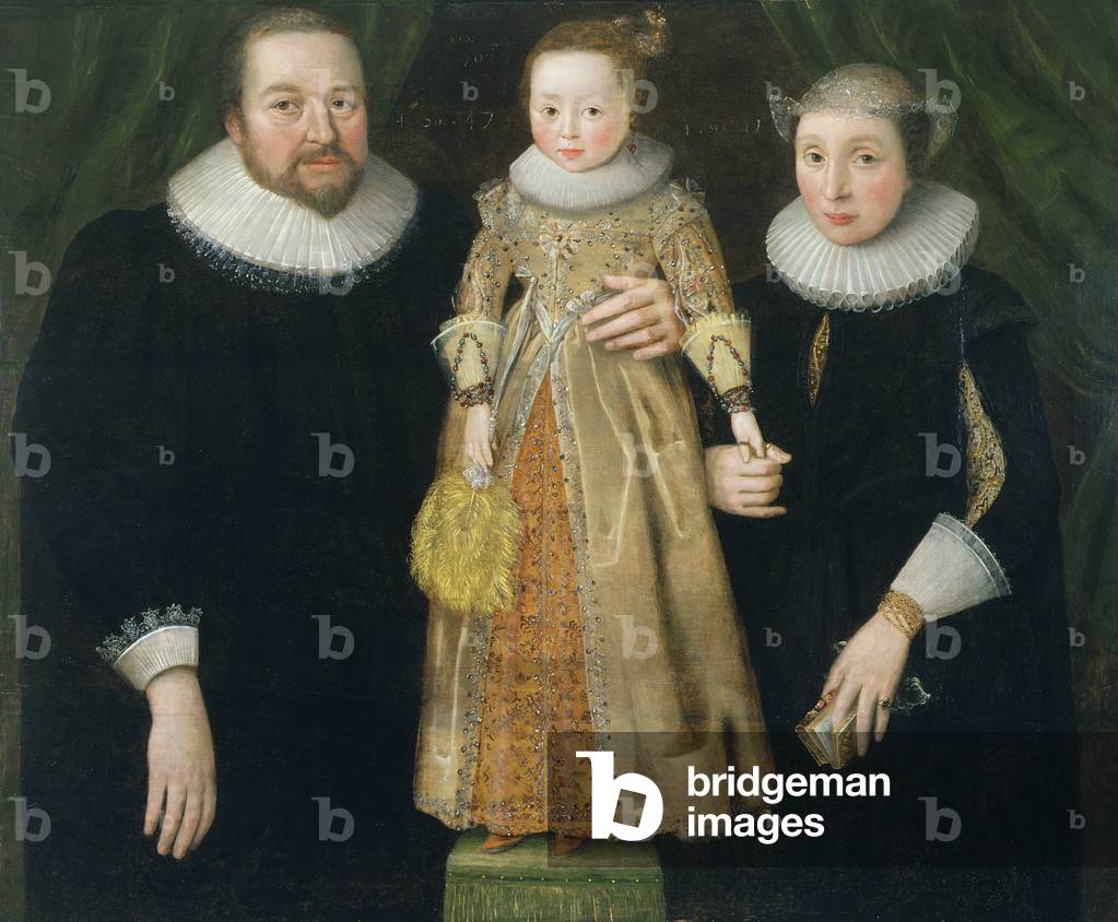 Portrait of a family, 1627 (panel)
