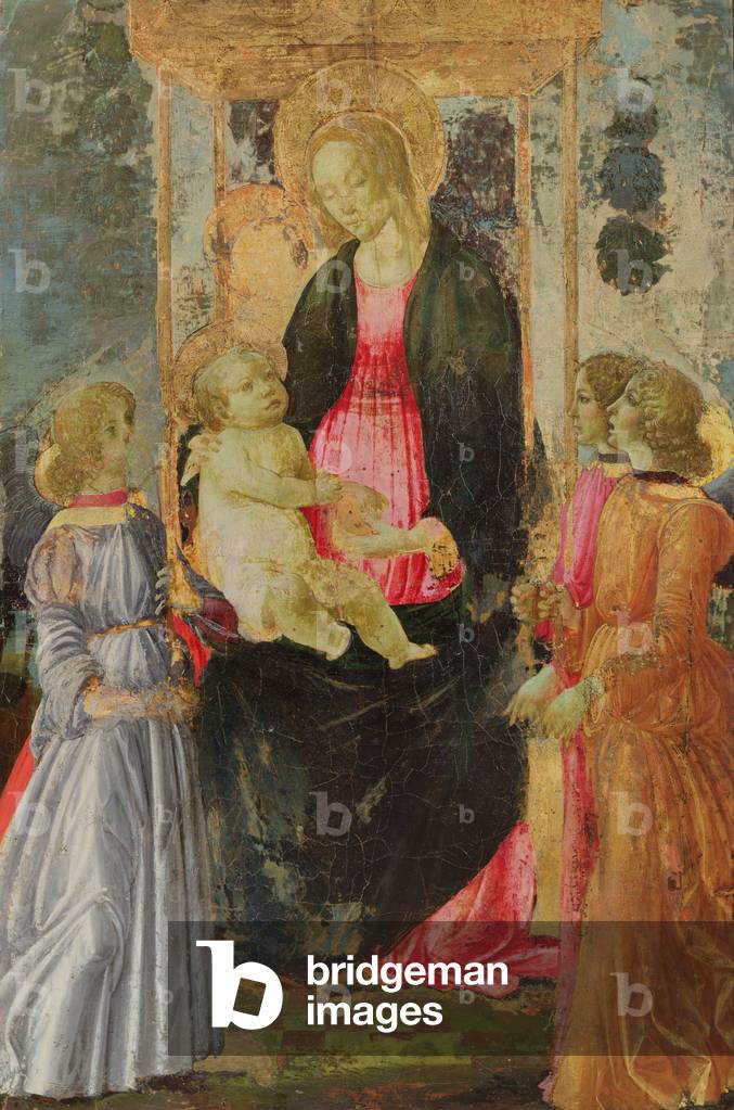 Madonna in trono col Bambino e angeli custodi