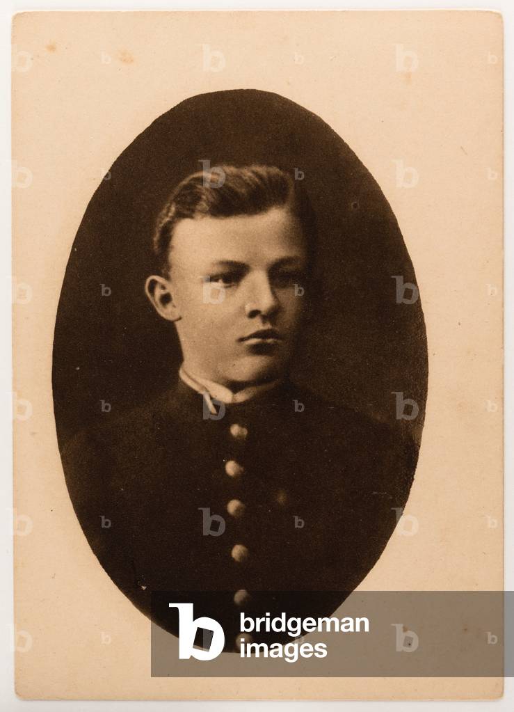 Postcard depicting future Soviet leader Vladimir Lenin in the 1890s, 1933 (postcard)