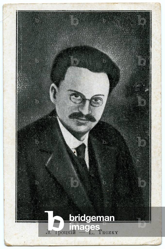 Argentine Postcard Of Leon Trotsky, 1920s