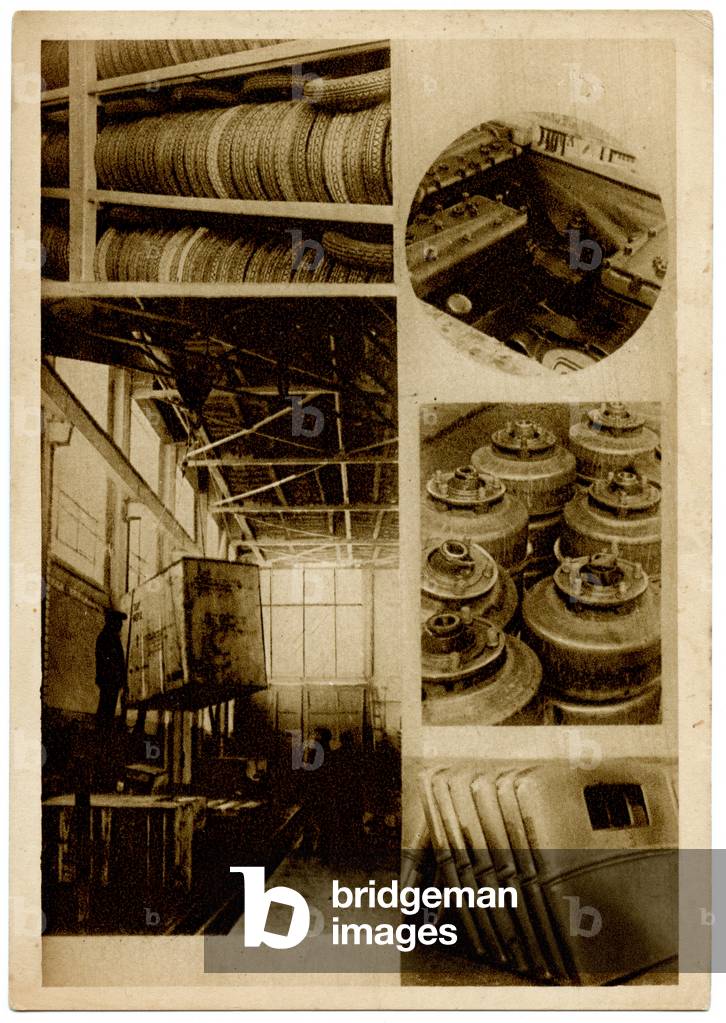 Warehouse at the Communist Youth International (KIM) Car Parts Factory in Moscow, c.1930