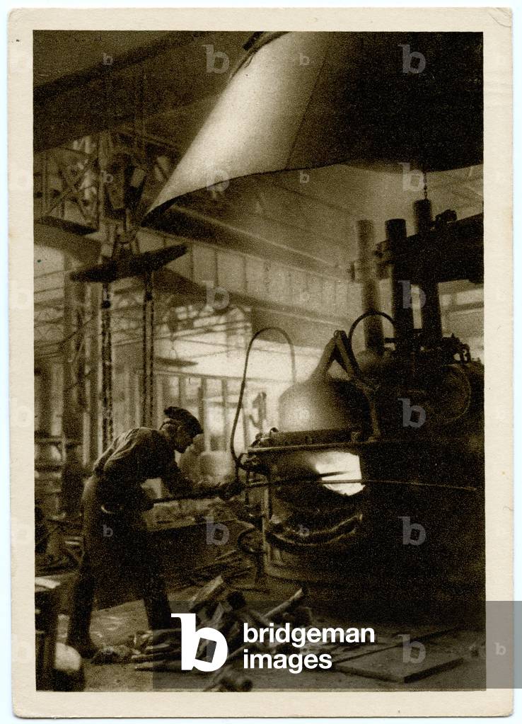 A New Electric Furnace for Steel at the 'Dinamo' Factory in Moscow, 1931