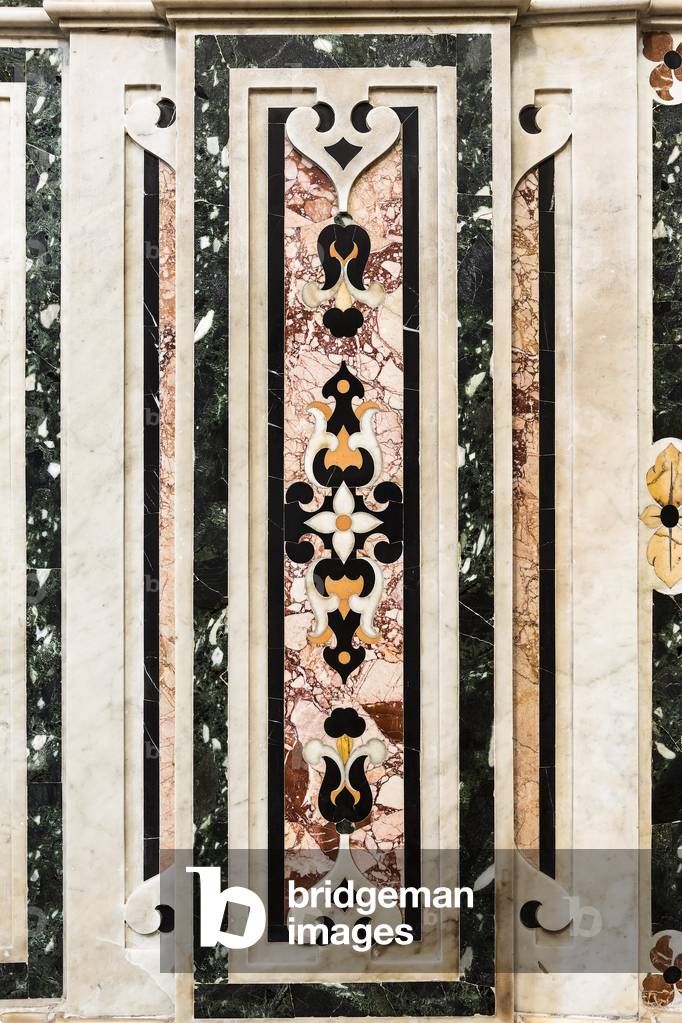 Cathedral of San Cataldo, Chapel of San Cataldo, wall decorations, Taranto, Puglia (photo)