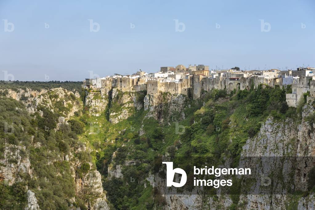 Castellaneta, Taranto, Apulia, Italy, The historic center overlooking the Gravina Grande (photo)