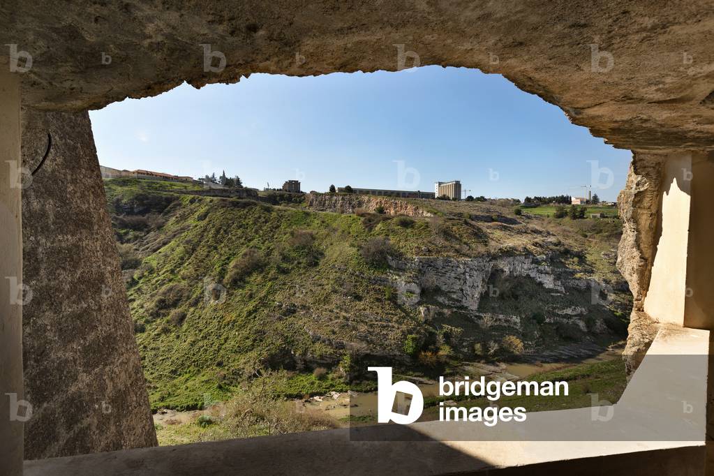 View from the Church of Santa Maria della Palomba, Matera Italy (photo)