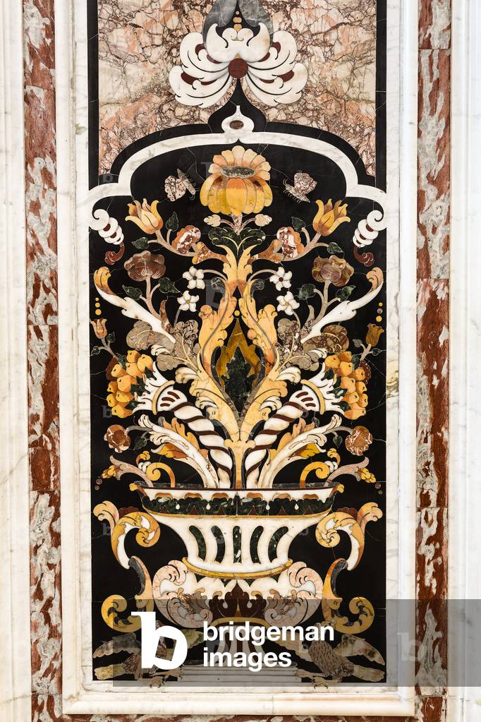 Cathedral of San Cataldo, Chapel of San Cataldo, wall decorations, Taranto, Puglia (photo)