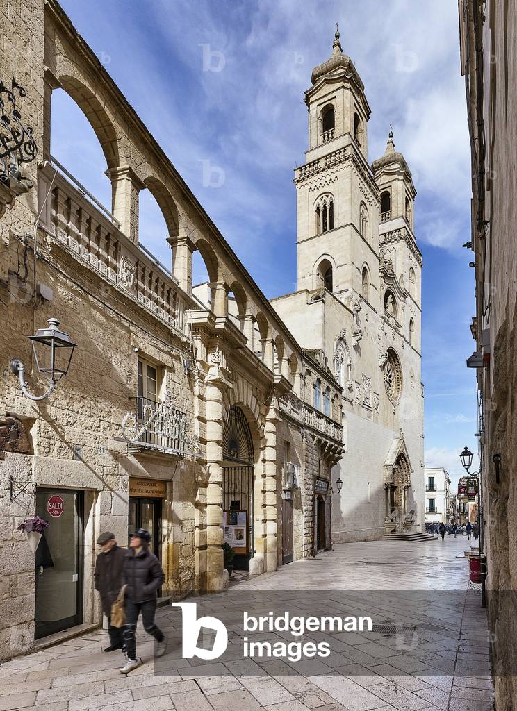 Altamura, Bari, Puglia, Italy, The Cathedral of Santa Maria Assunta, exterior