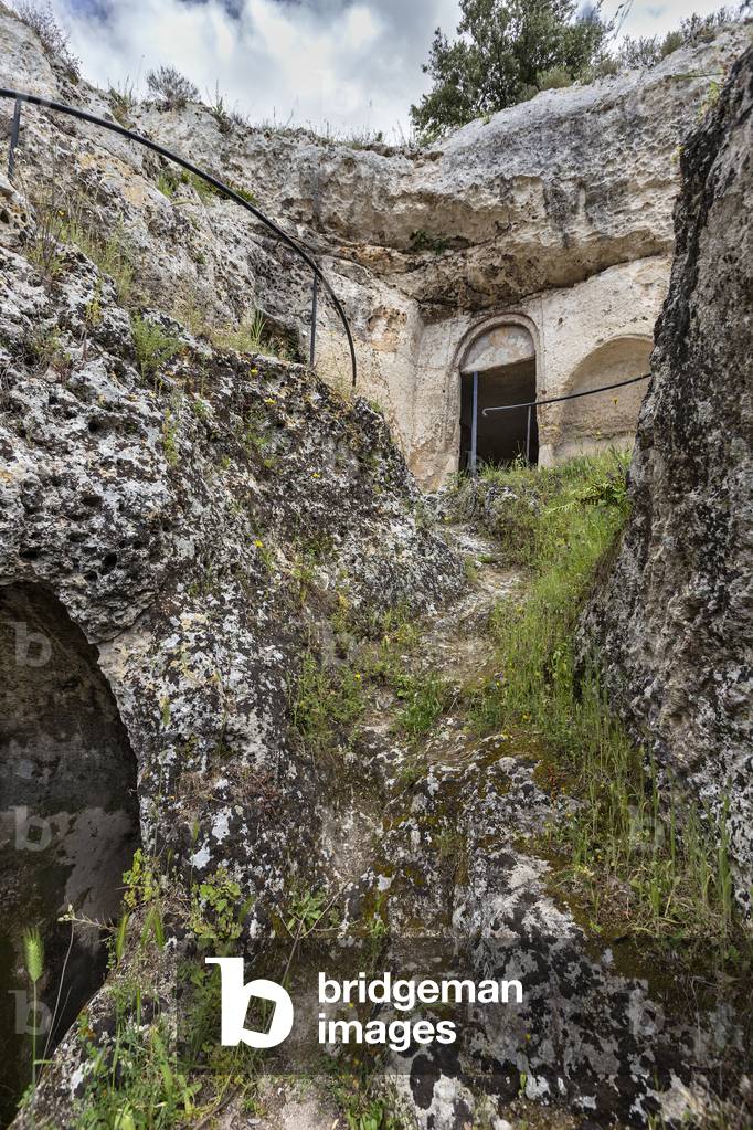 Mottola, Taranto, Puglia, Italy, Rock church of St. Nicholas, exterior (photo)