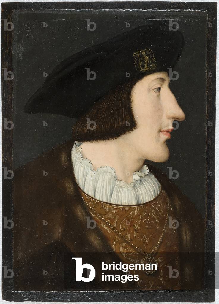 Portrait of Charles III of Savoy called the Good, c.1518-21 (tempera on panel)