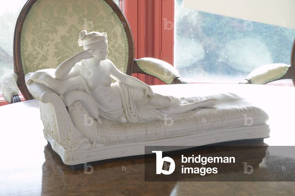 Venus Reclining, 1850-1900 (marble)