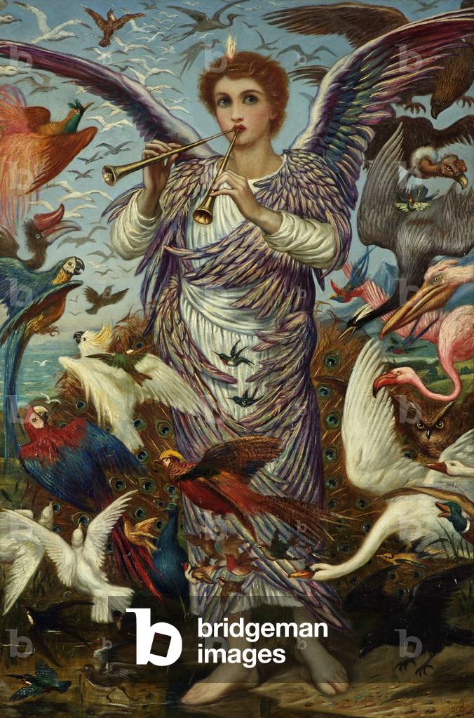 'O all ye fowls of the air bless ye the Lord', 1899 (oil on canvas)