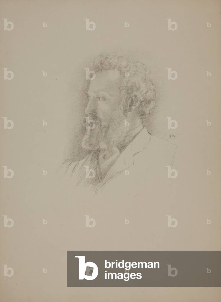 The Lord Wantage KCB, VC, 1891 (pencil on paper)