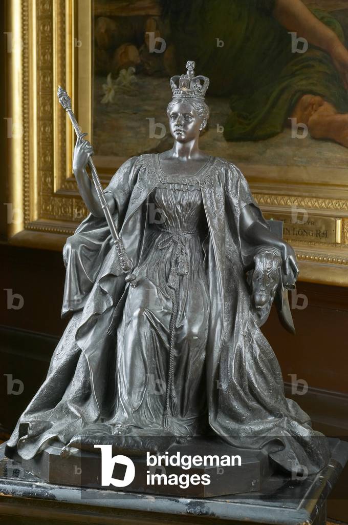 Queen Victoria, 1880-1900 (bronze)