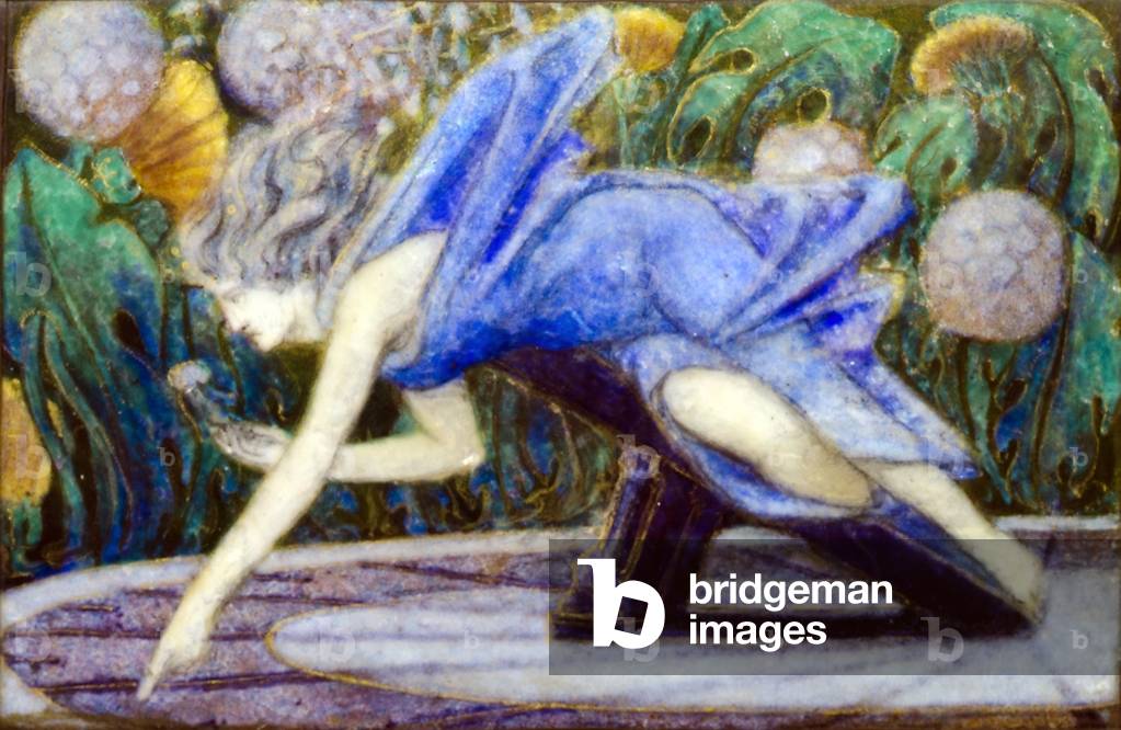 The Sundial, 1909-11 (limoges enamel on copper)