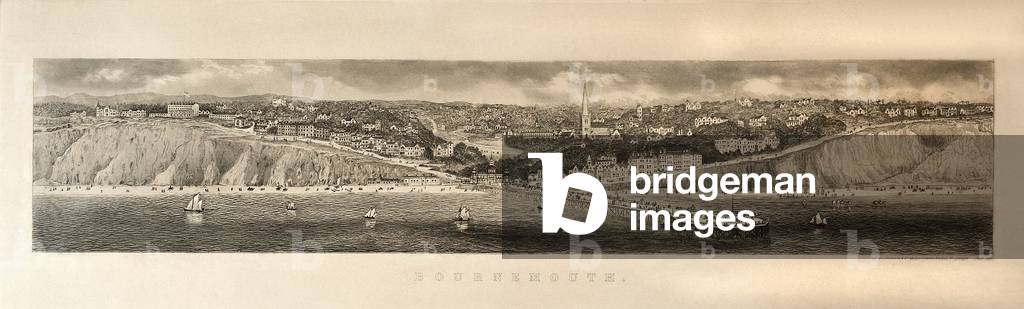 Bournemouth, 1883 (litho)
