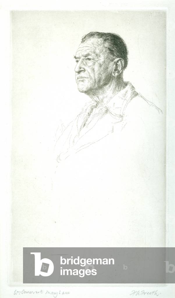 W. Somerset Maugham, 1946 (etching)
 