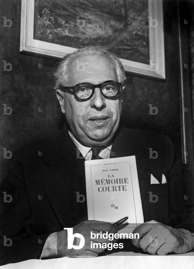Jean Cassou (1887-1986) french writer, 1954