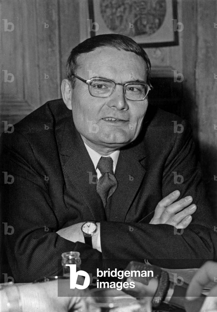 Herve Bazin (1911-1996) french writer, 1966
