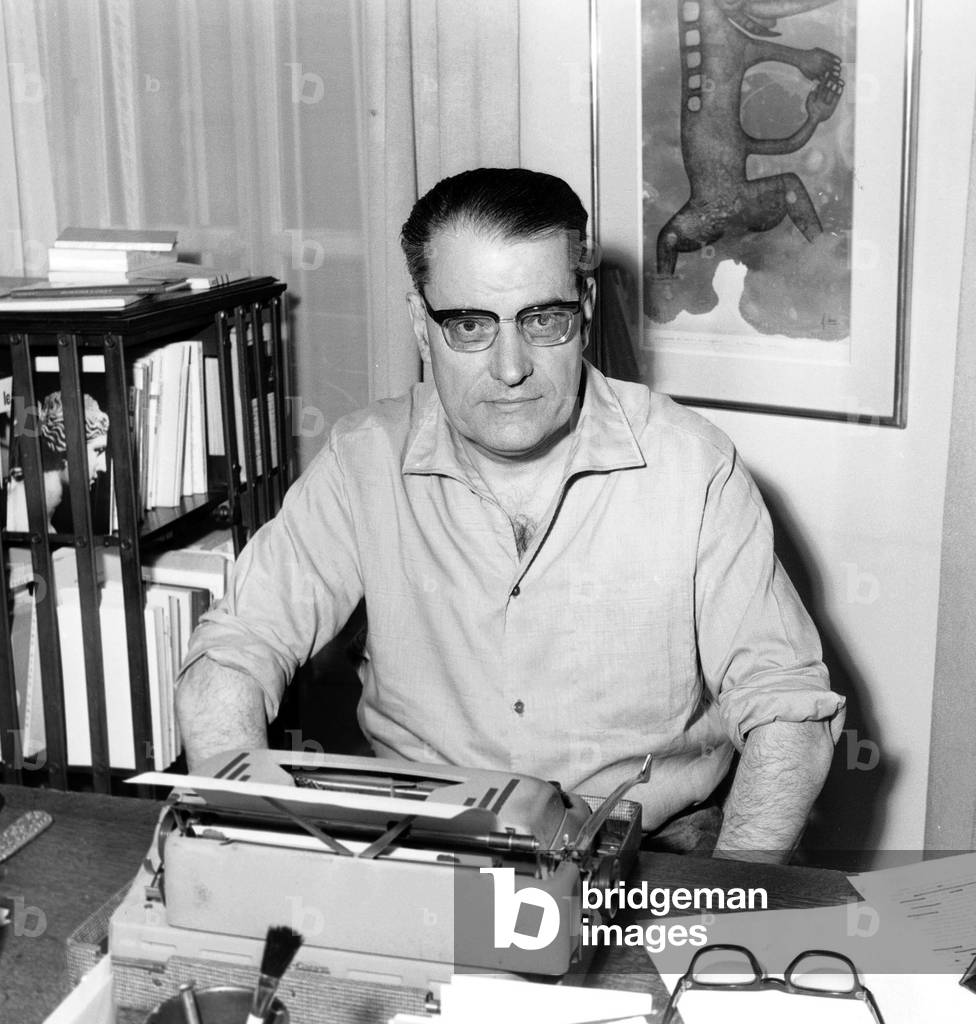 Maurice Nadeau, french writer, literary critic, 1964