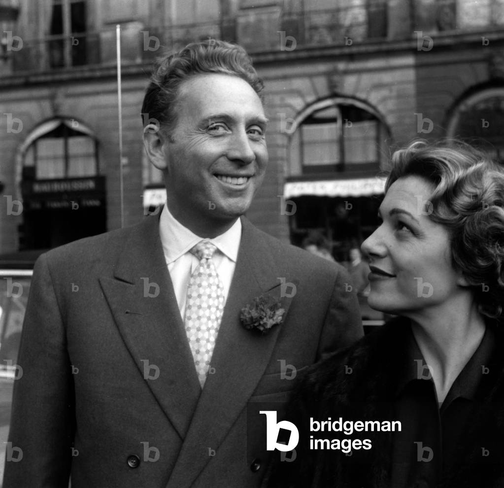 Charles Trenet in 1947 in Paris (photo)