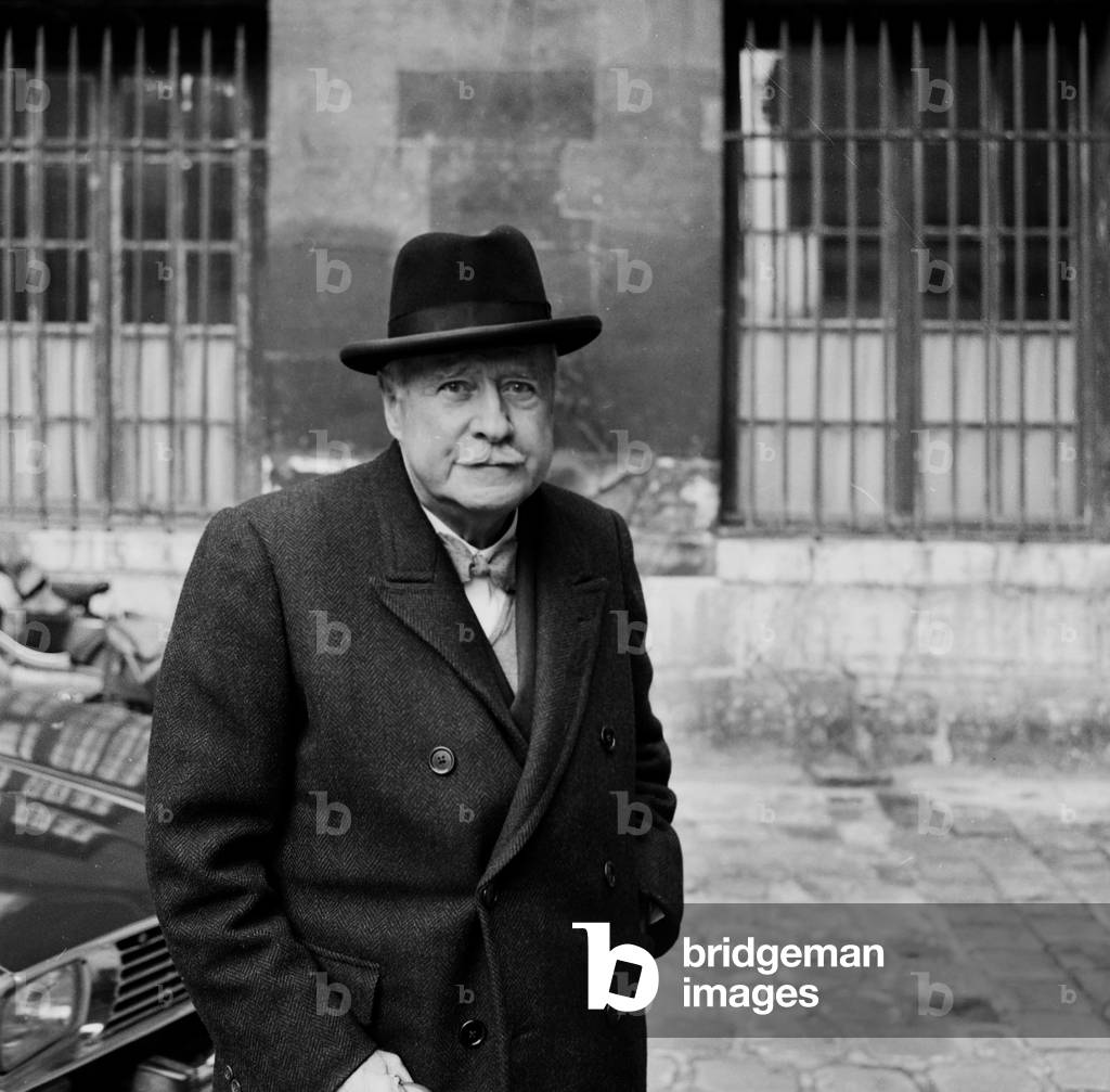 Andre Francois Poncet,french diplomat, member of the Academie Francaise, 1967 (photo)