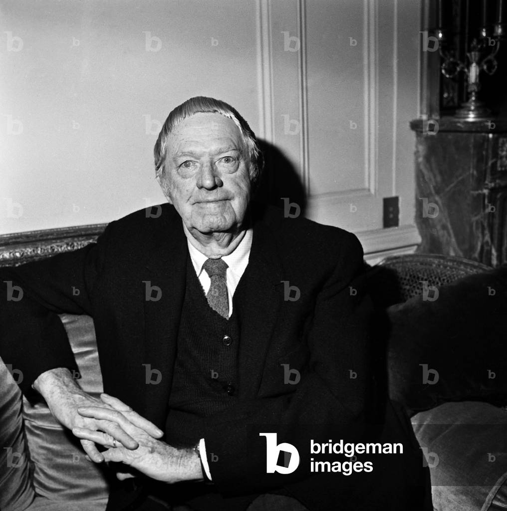American writer Erskine Caldwell, february 1979 (photo)
